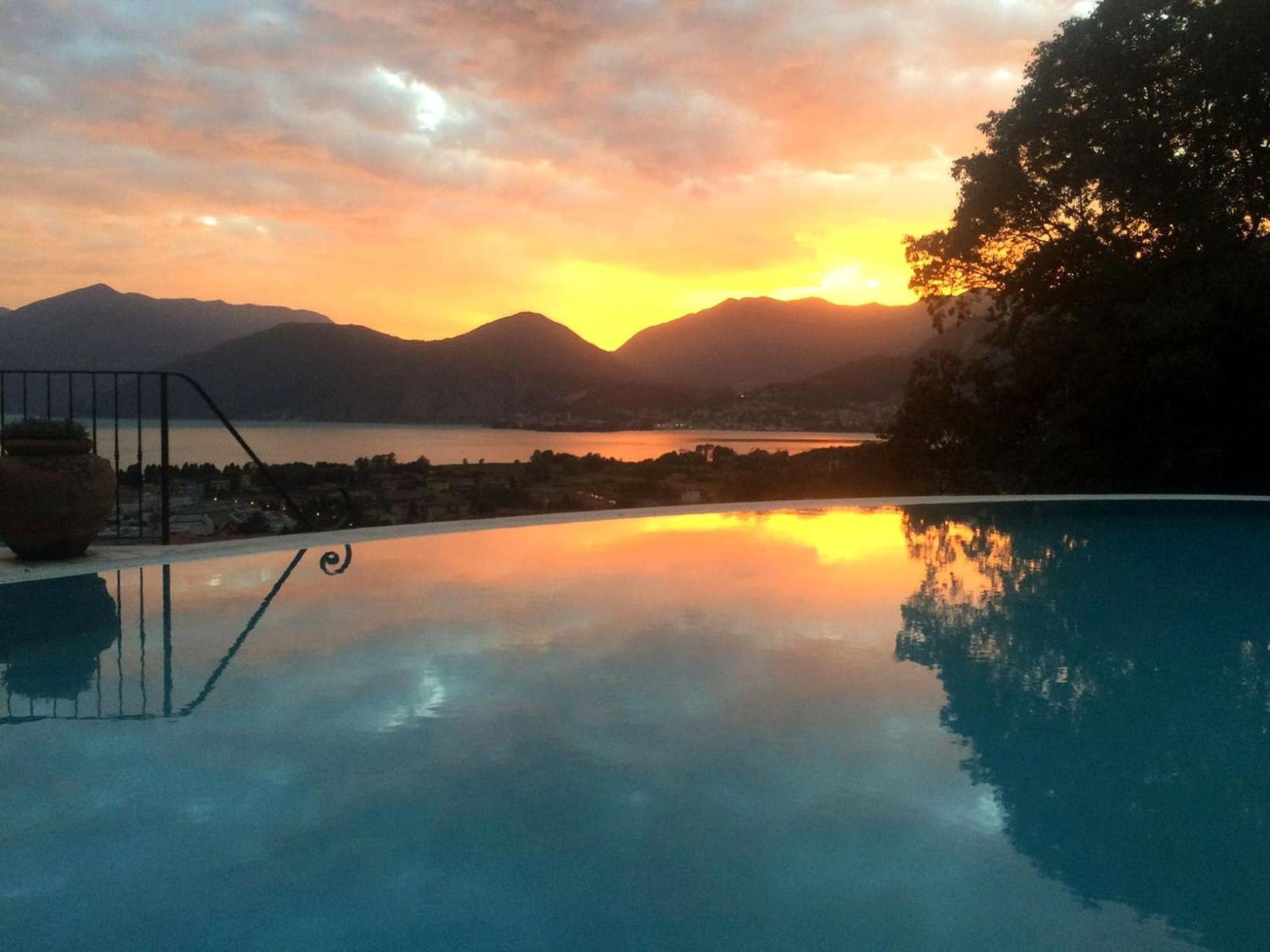 Villa In Pisogne With Pool Garden And Lake View Luaran gambar
